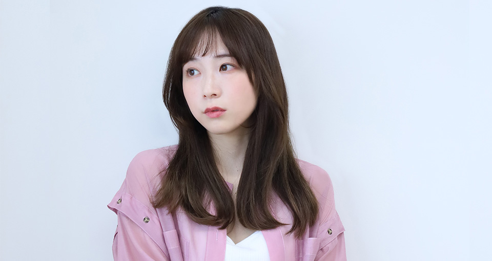 柔らか質感のロングヘア