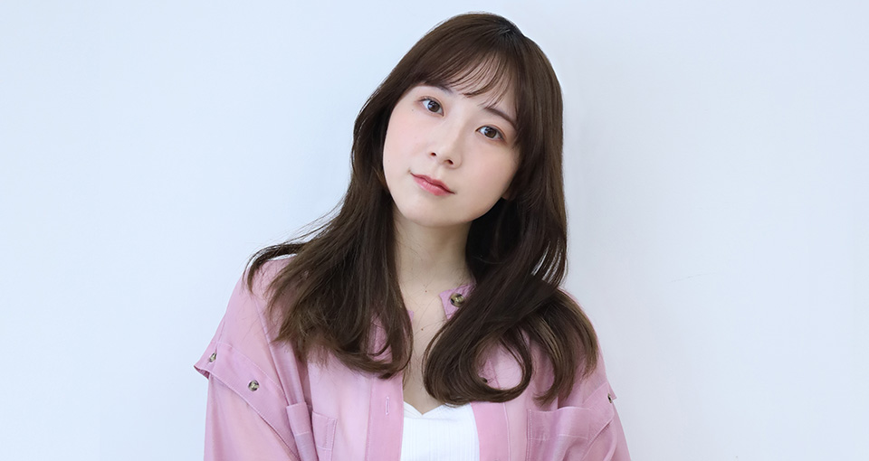 柔らか質感のロングヘア