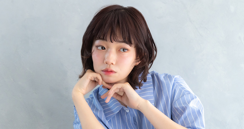 ナチュラル抜け感ボブ