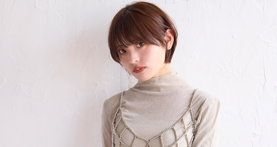 ツヤ感マッシュショート