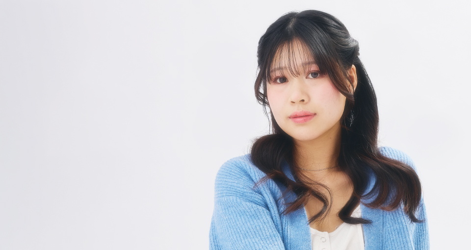 ねじりハーフアップアレンジ