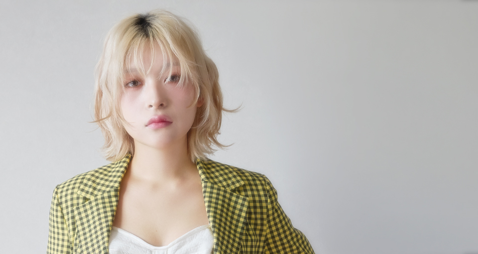 抜け感カールヘア