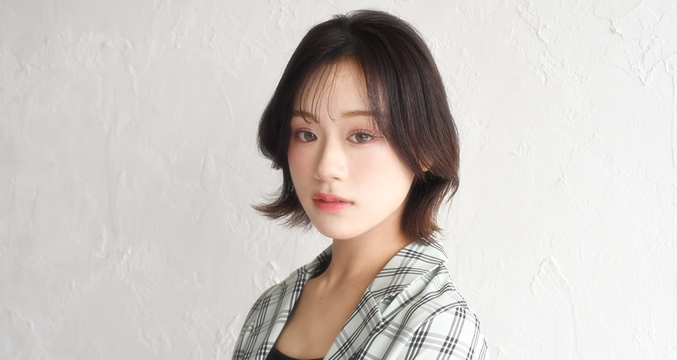 韓国風おしゃれボブ