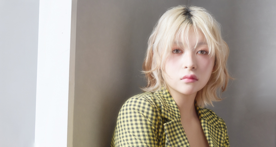 抜け感カールヘア